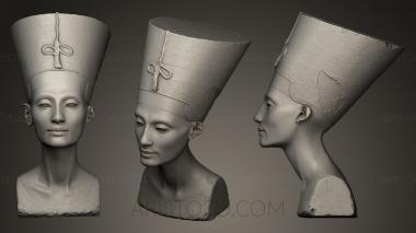 Busts and bas-reliefs of famous people (BUSTC_0456) 3D model for CNC machine